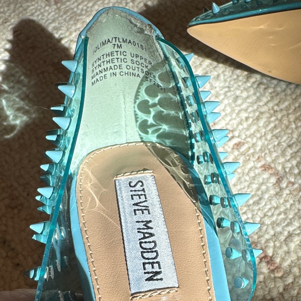 Steve Madden Spiked Heels - Picture 6 of 7